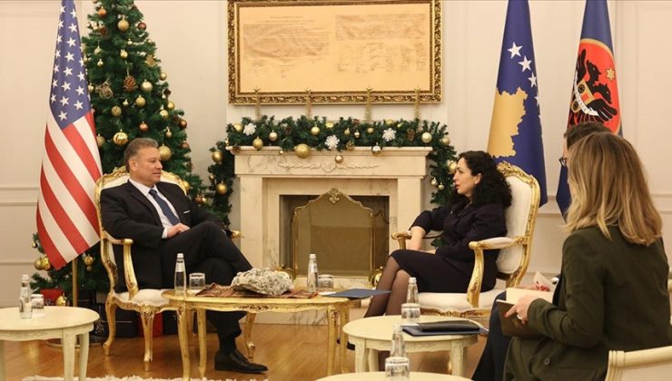 Kosova Cumhurbaşkanı Osmani, ABD Batı Balkanlar Özel Temsilcisi Escobar ile görüştü