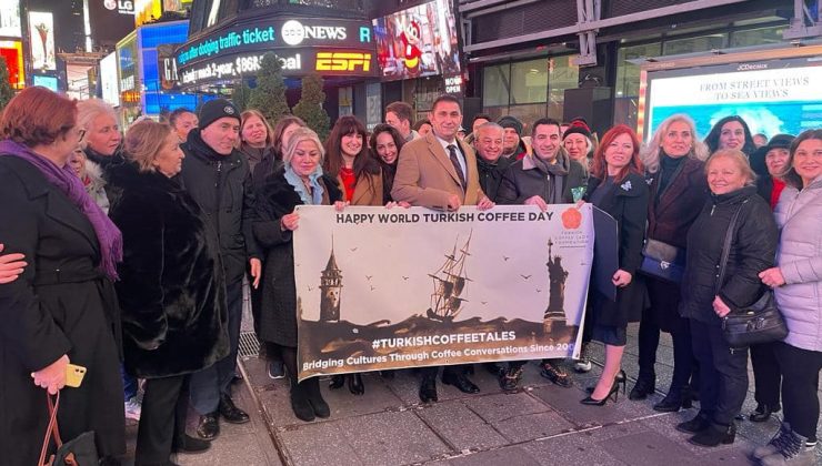 New York’ta Dünya Türk Kahvesi Günü kutlandı