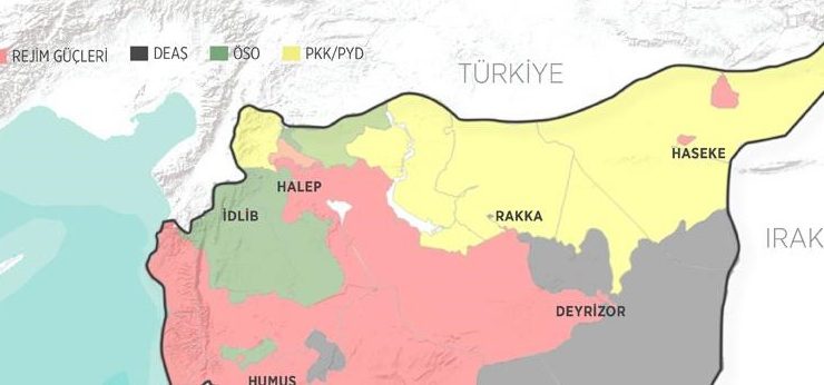 Emekli komutan Güçlüer’in Suriye haritası isyanı