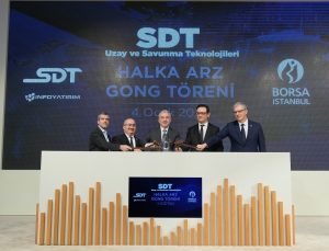 Borsa İstanbul’da gong SDT Uzay ve Savunma Teknolojileri için çaldı