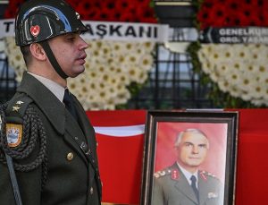 Emekli Korgeneral Kundakçı son yolculuğuna uğurlandı