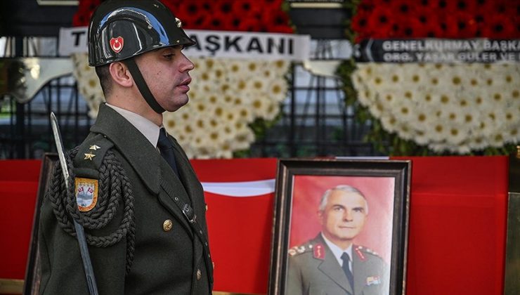 Emekli Korgeneral Kundakçı son yolculuğuna uğurlandı