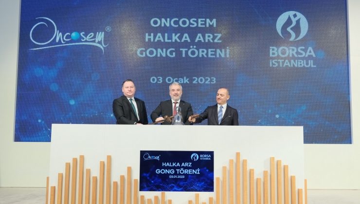 Borsa İstanbul’da gong Oncosem için çaldı