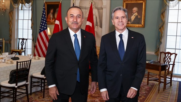 Dışişleri Bakanı Çavuşoğlu ABD’li mevkidaşı Blinken ile görüştü
