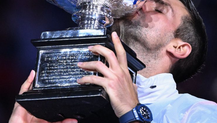 Avustralya Açık’ta tek erkekler şampiyonu Djokovic