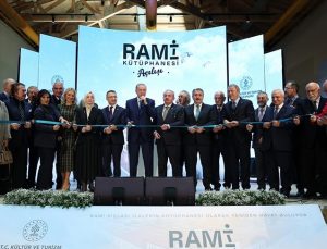 Rami Kütüphanesi açıldı