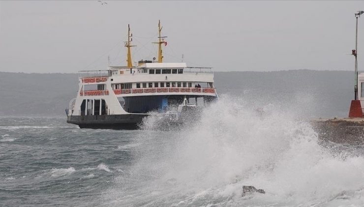 Bozcaada ve Gökçeada’ya feribot seferleri iptal