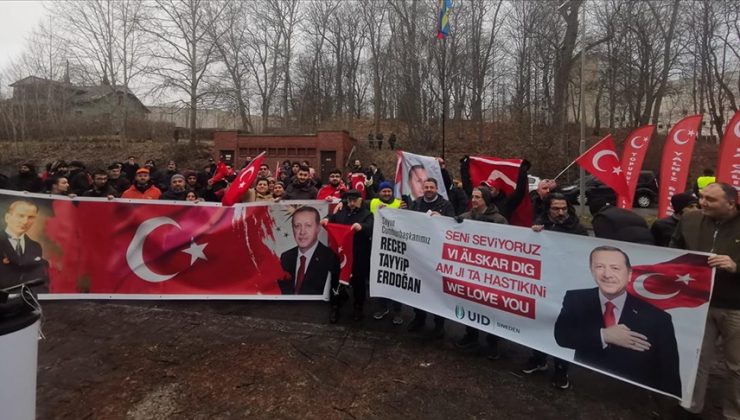 İsveç’te Türkiye ve Cumhurbaşkanı Erdoğan’a destek