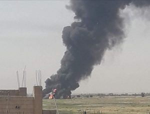 Deyrizor’da İranlı terörist grupların konvoyuna hava saldırısı