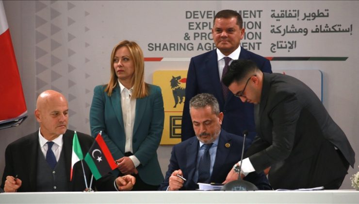 Libya ile İtalya arasında 8 milyar avroluk doğal gaz anlaşması