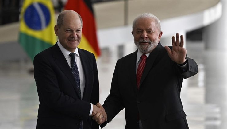 Almanya Başbakanı Scholz, Brezilya’yı ziyaret etti