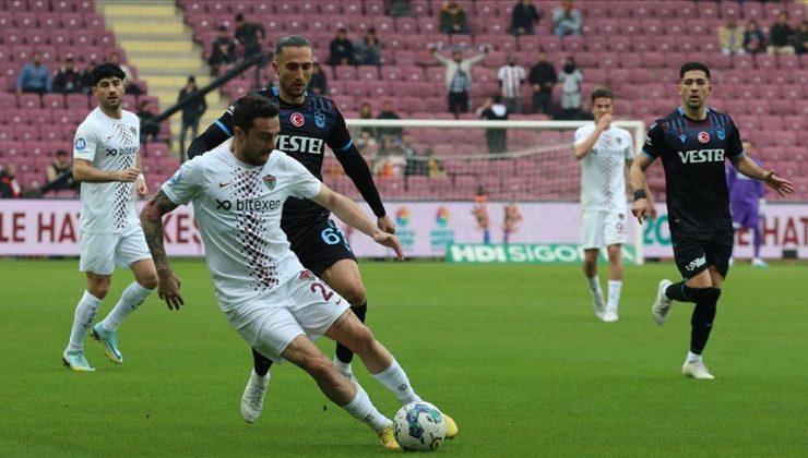 Atakaş Hatayspor sahasında Trabzonspor’u yendi
