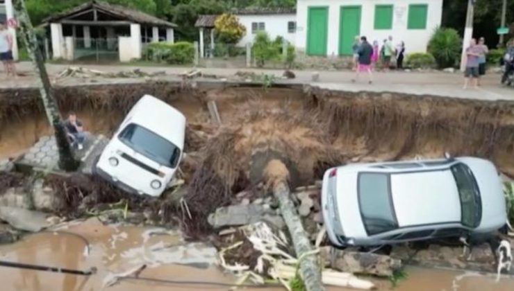 Brezilya’da sel ve toprak kaymalarında ölenlerin sayısı 48’e çıktı