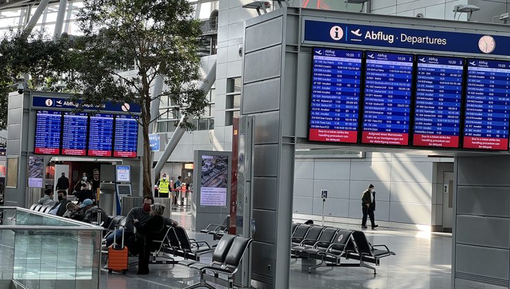 Alman havalimanlarında uyarı grevi