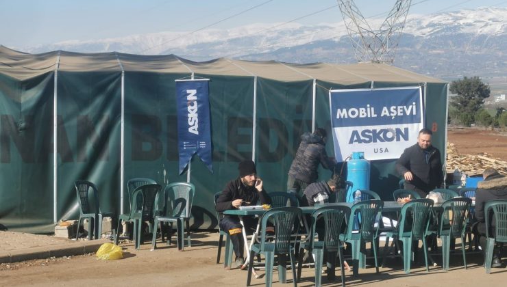 ASKON USA’in mobil aşevi hizmete girdi