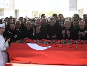 Baykal için Ahmet Hamdi Akseki Camisi’nde tören düzenlendi