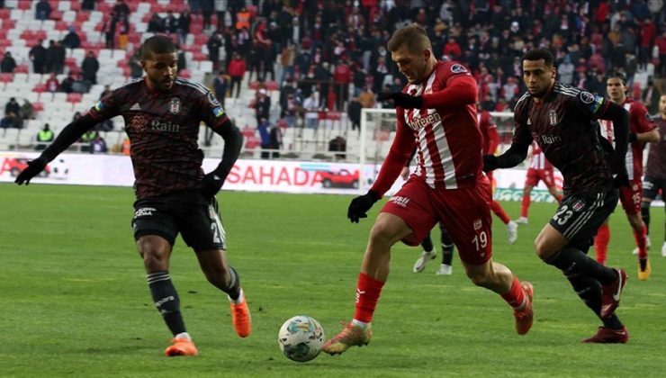 Beşiktaş Sivas’ta kayıp