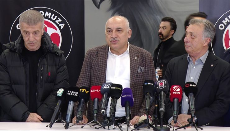 TFF Başkanı Büyükekşi ve kulüp başkanlarından Omuz Omuza kampanyasına destek çağrısı