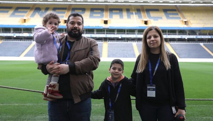 Fenerbahçe Kulübü, enkazdan kurtarılan Kuzey Koşar ve ailesini Ülker Stadı’nda ağırladı