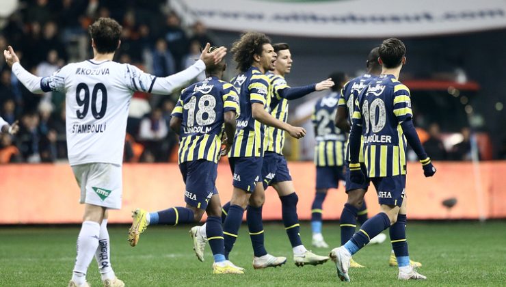 Fenerbahçe zirve yarışında yara aldı