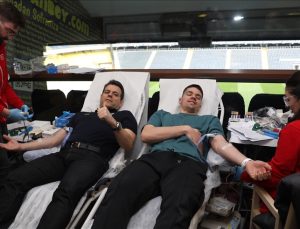 Fenerbahçeli sporcular kan bağışı etkinliğine katıldı