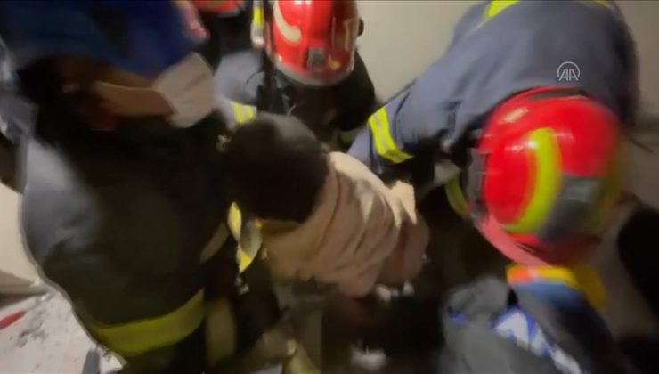 Giresun itfaiye ekipleri 8 yaşındaki Nisa’yı 64 saat sonra kurtardı