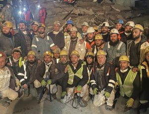 Hatay’da madencilerin zamanla yarışı 2 kişiyi kurtardı