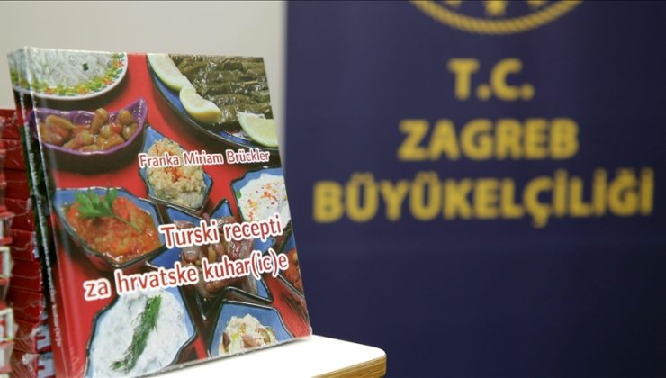 “Hırvat aşçılar için Türk yemek tarifleri” kitabı tanıtıldı