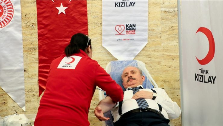 Mustafa Şentop’tan deprem bölgesi için kan bağışı