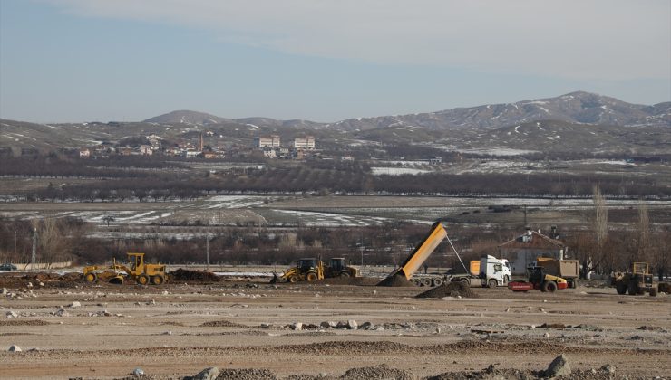 Malatya’da 10 bin 500 kişilik konteyner kentin altyapısının yüzde 40’ı tamamlandı