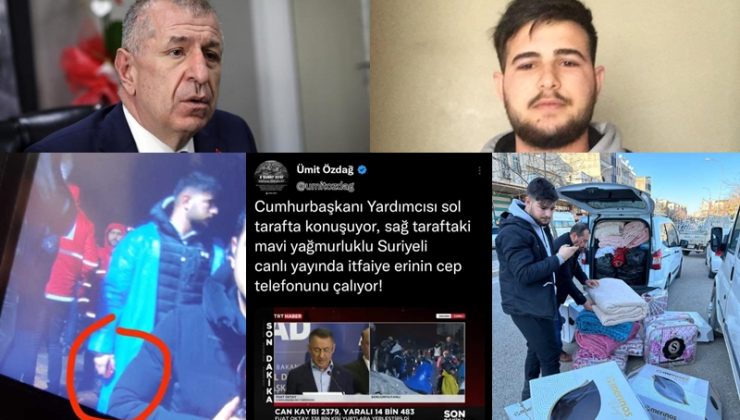 İftiralara doymayan Ümit Özdağ’dan görülmemiş pişkinlik!