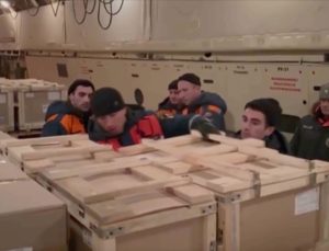 Rusya’dan depremzedelere 36 ton insani yardım