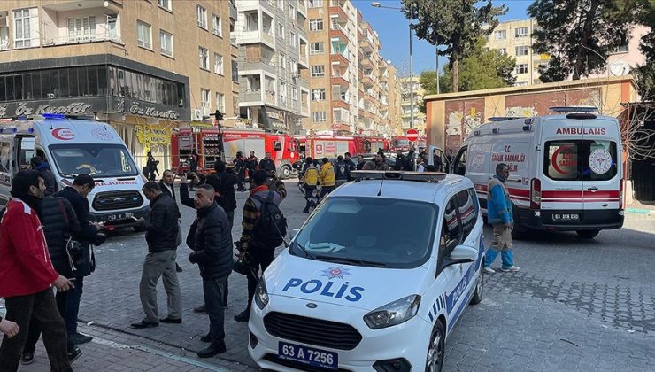 Şanlıurfa’da bir binada doğal gaz patlaması