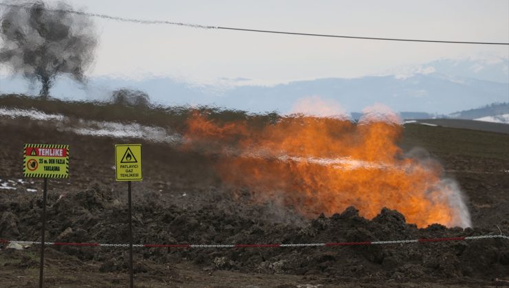Samsun’daki sondaj yangını devam ediyor