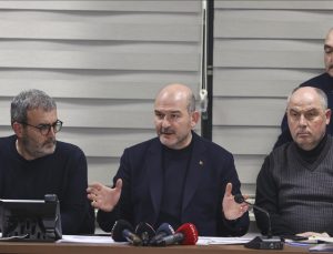İçişleri Bakanı Soylu: Kahramanmaraş’ta 308 enkazda arama kurtarma devam ediyor