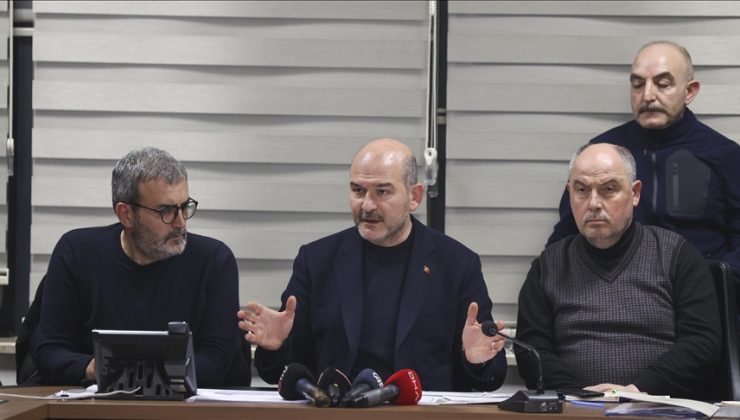 İçişleri Bakanı Soylu: Kahramanmaraş’ta 308 enkazda arama kurtarma devam ediyor