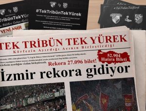 Göztepe-Karşıyaka derbisi için satılan hatıra bileti sayısı 52 bin 904’e çıktı