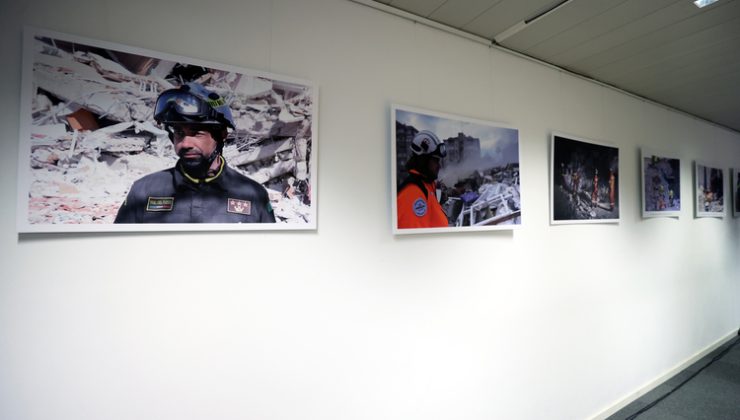 Brüksel’de “Asrın felaketi: Fay hattından fotoğraflar” sergisi