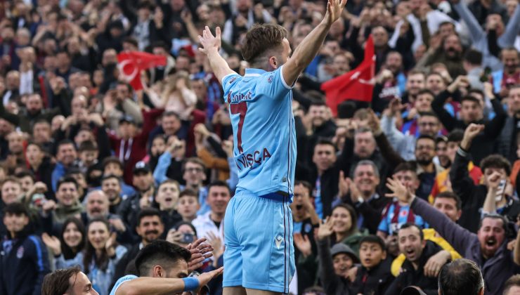 Trabzonspor Visca ile güzel ! 1 gol 1 asist