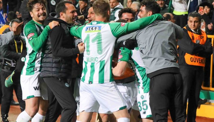 Konyaspor Galatasaray’a şoku yaşattı