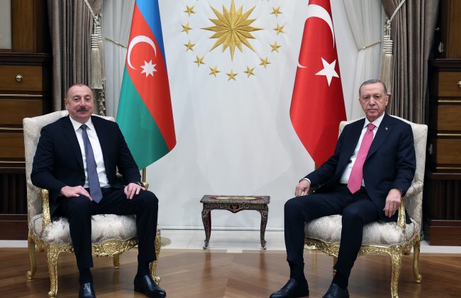 Cumhurbaşkanı Erdoğan, mevkidaşlarıyla görüştü