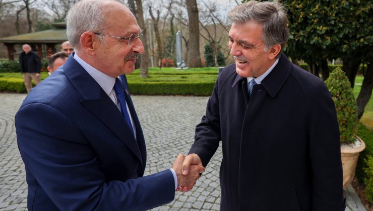 Kılıçdaroğlu, Abdullah Gül ile görüştü