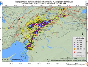Kandilli Rasathanesi 37 günde 14 bin 407 deprem meydana geldi