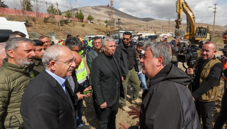 CHP lideri Kılıçdaroğlu, Kahramanmaraş’ta ziyaretlerde bulundu