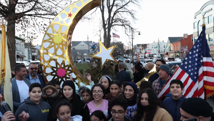 Güney Paterson’da geleneksel ramazan ışıkları yandı