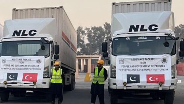 Pakistan’dan Türkiye’ye destek için ikinci gemi yola çıktı