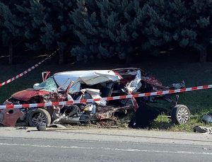 İstanbul’da TEM Otoyolu’ndaki kazada 6 kişi hayatını kaybetti