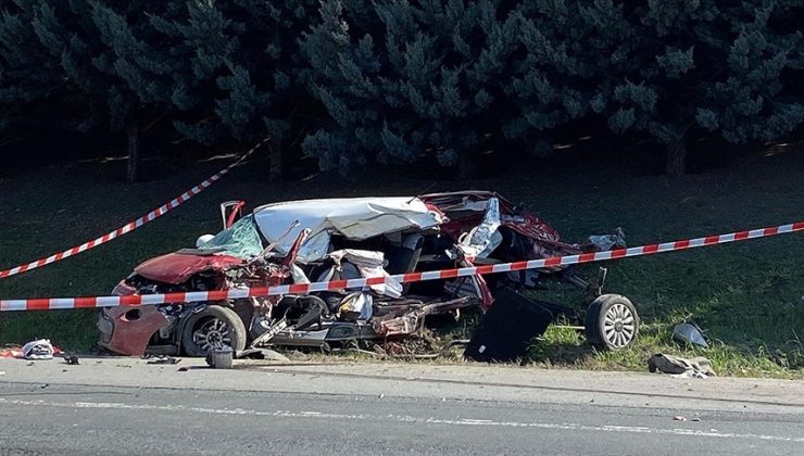 İstanbul’da TEM Otoyolu’ndaki kazada 6 kişi hayatını kaybetti