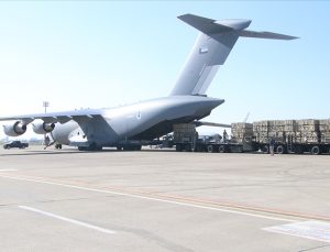 BAE, depremzedelere 215 uçakla yardım malzemesi gönderdi