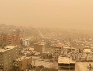 Mardin’de kuvvetli fırtına ve toz taşınımı uyarısı